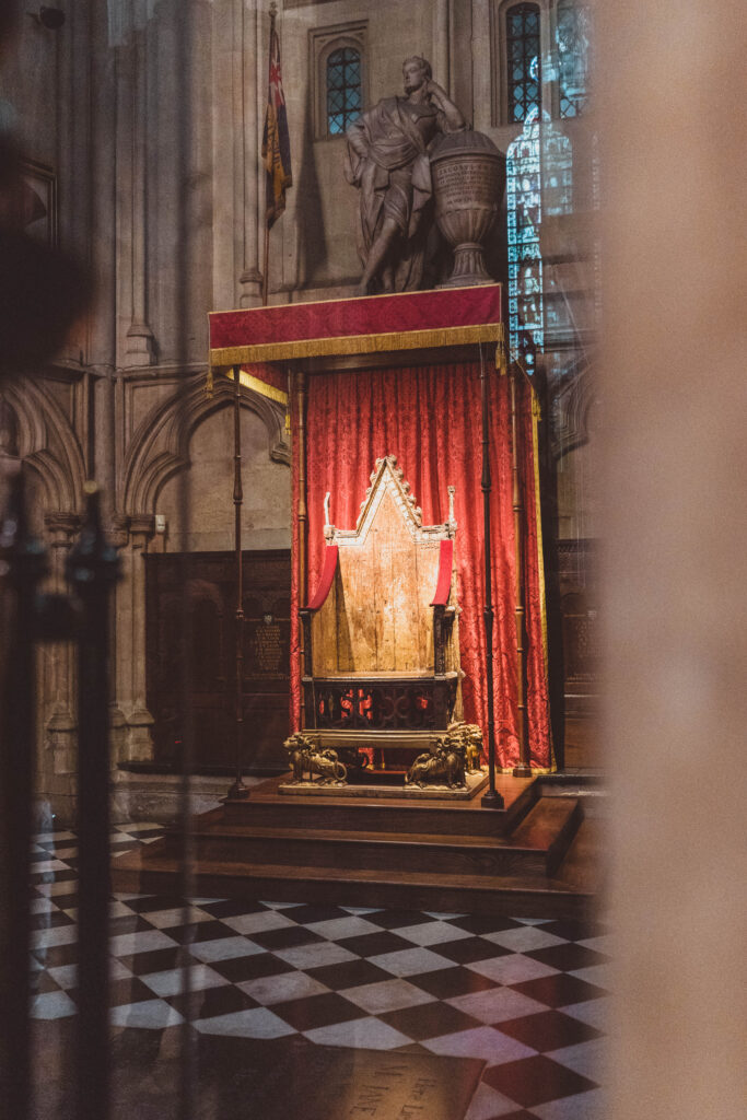 coronation chair westminster abbey