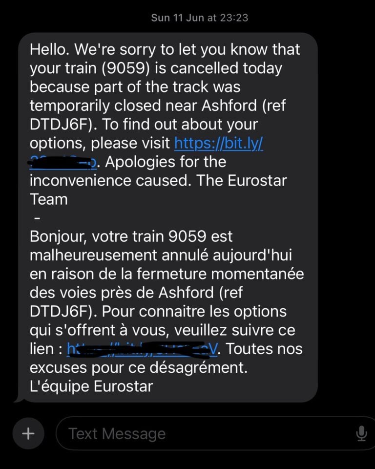 What to Do When Your Eurostar Train is Cancelled