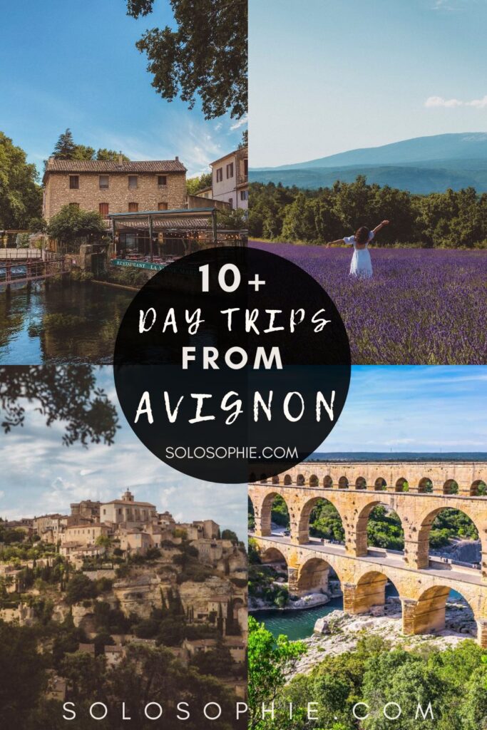 ten plus best day trips from avignon in provence region of france