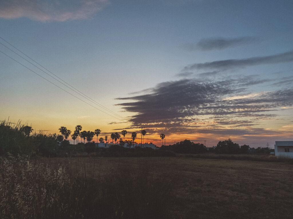 sunset in kos greece