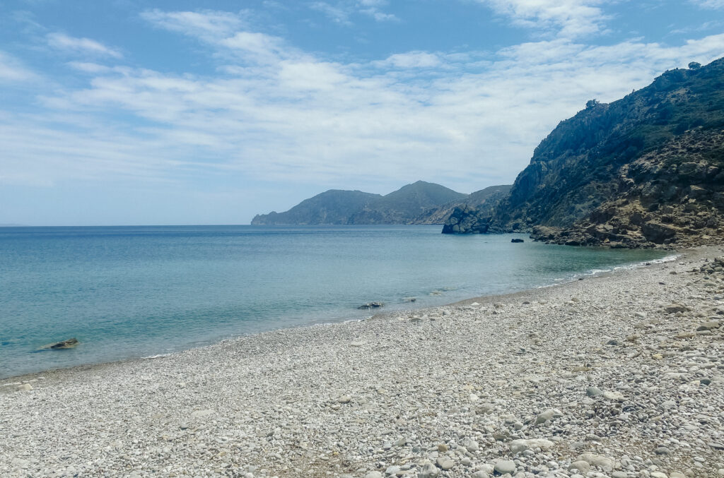 beach view in kos greece
