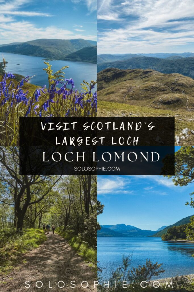 visit scotlands largest loch, loch lomond