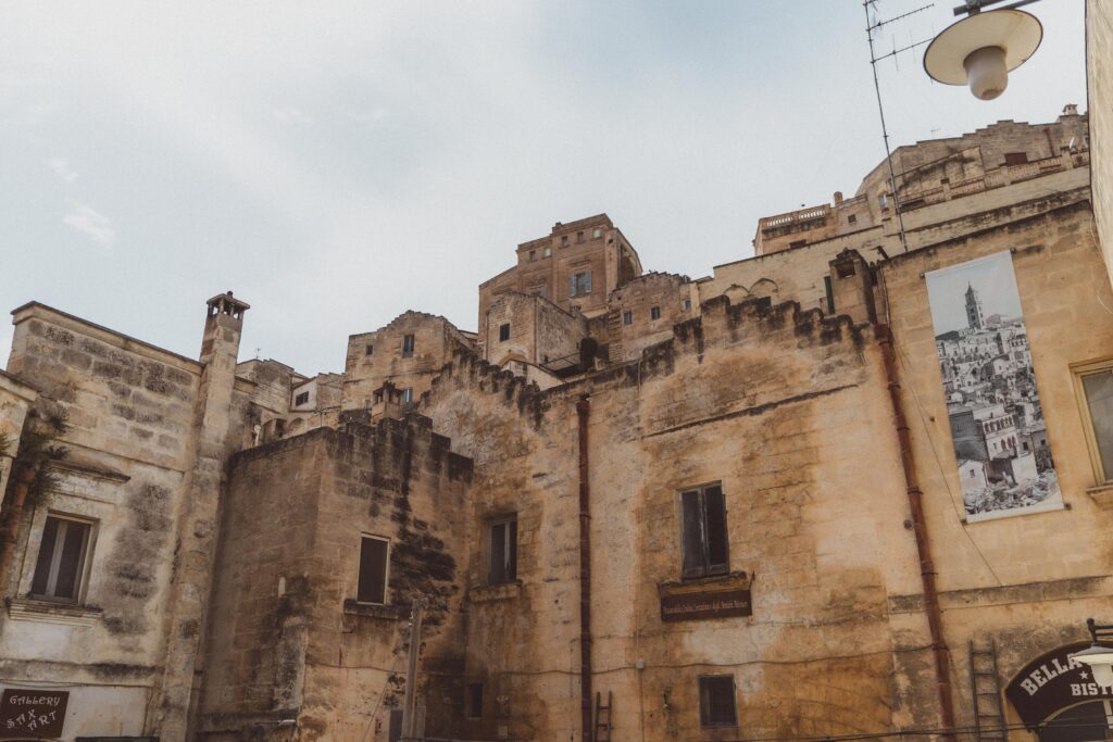 architecture in matera italy