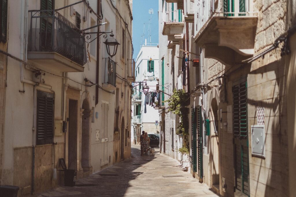street in monopoli