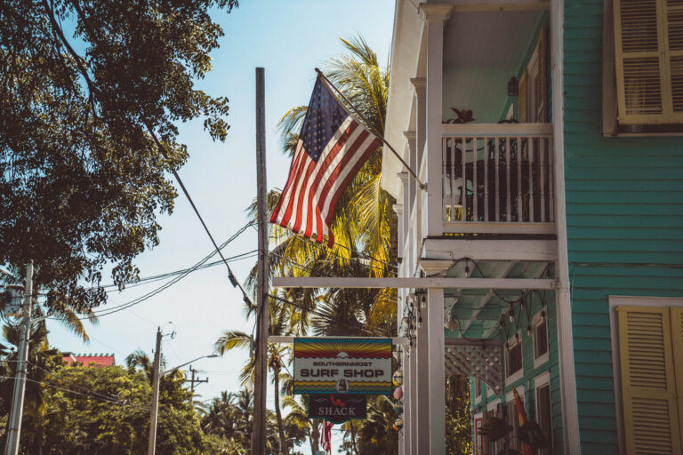 us flag key west