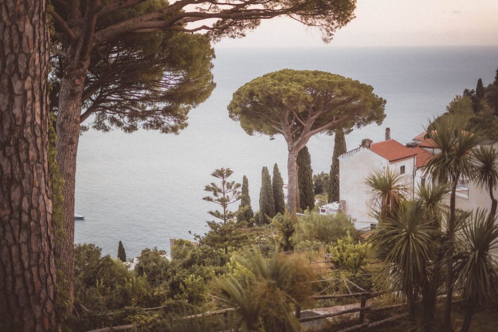 view from villa rufalo