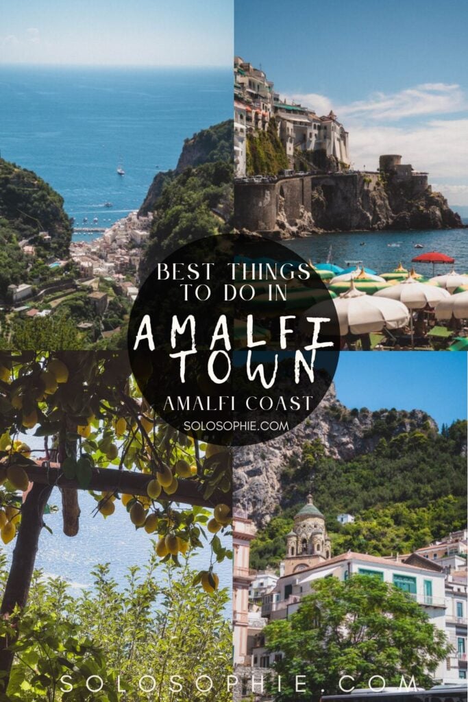 best things to do in amalfi town