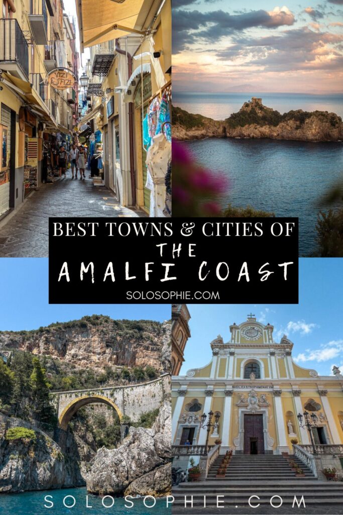 best towns and cities of the amalfi coast, southern italy