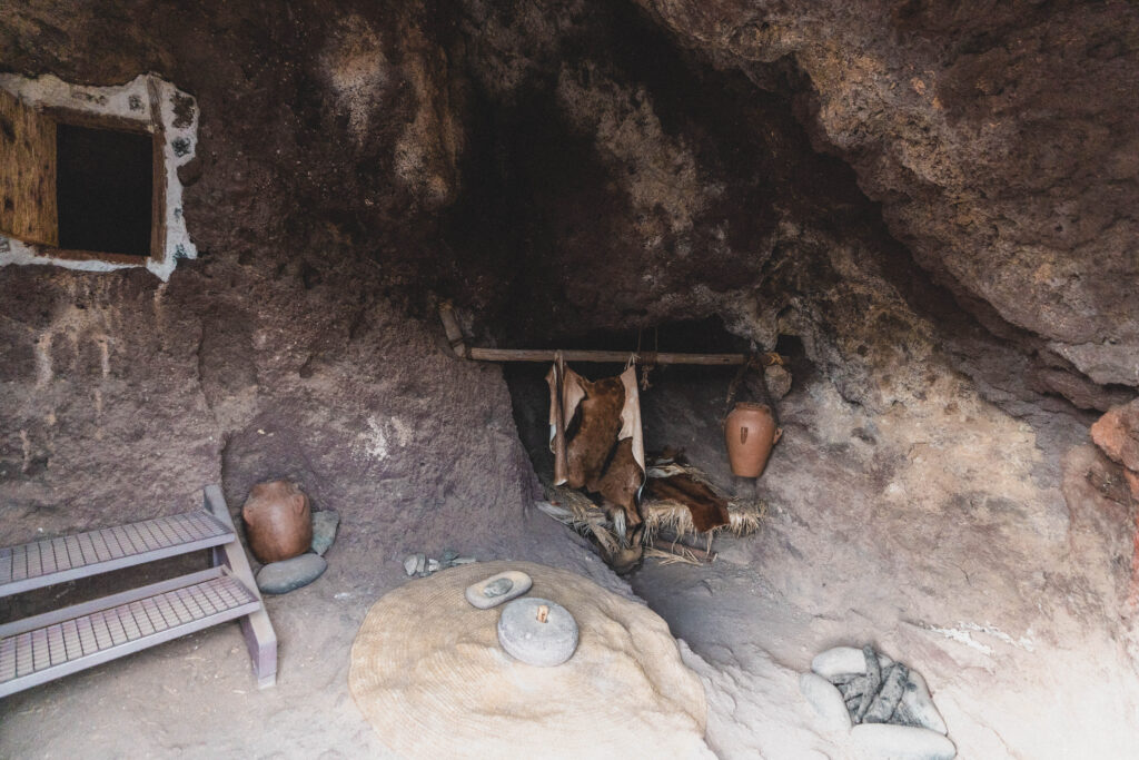 reconstructed cenobio de valeron