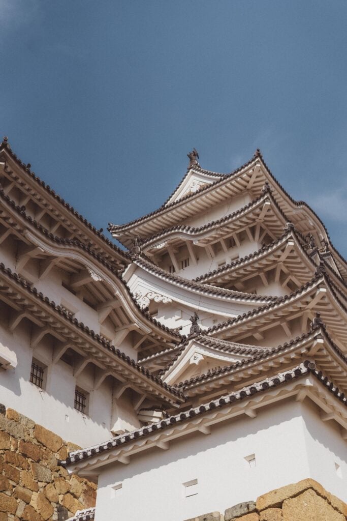 himeji castle from up close