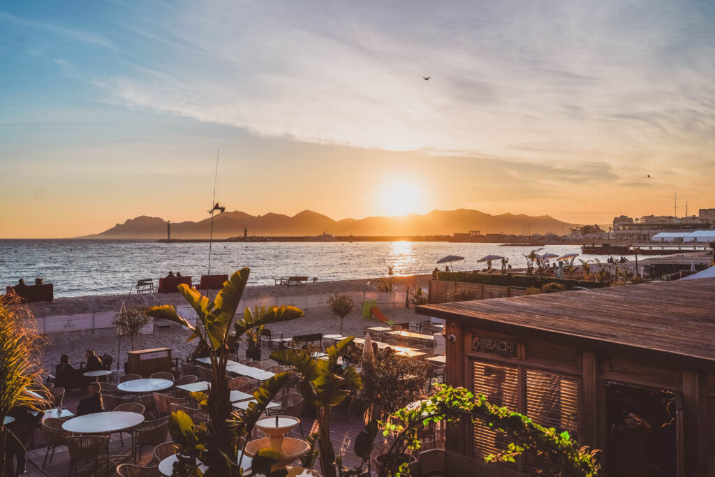 view of la croisette