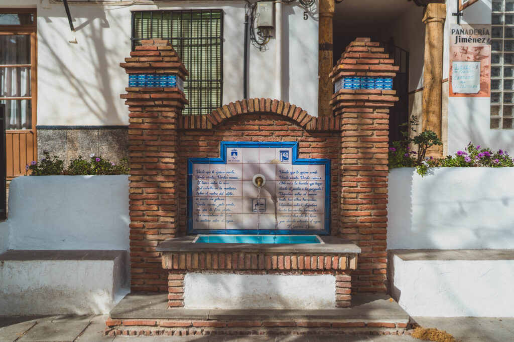 fountain in Lanjarón