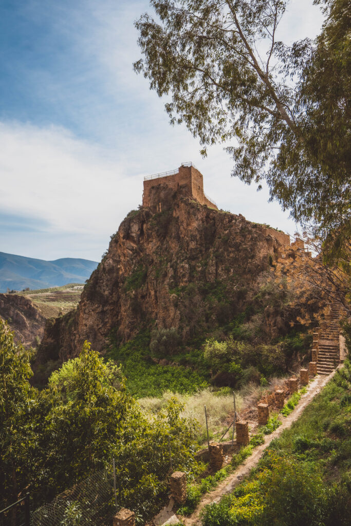 Lanjarón moorish castle