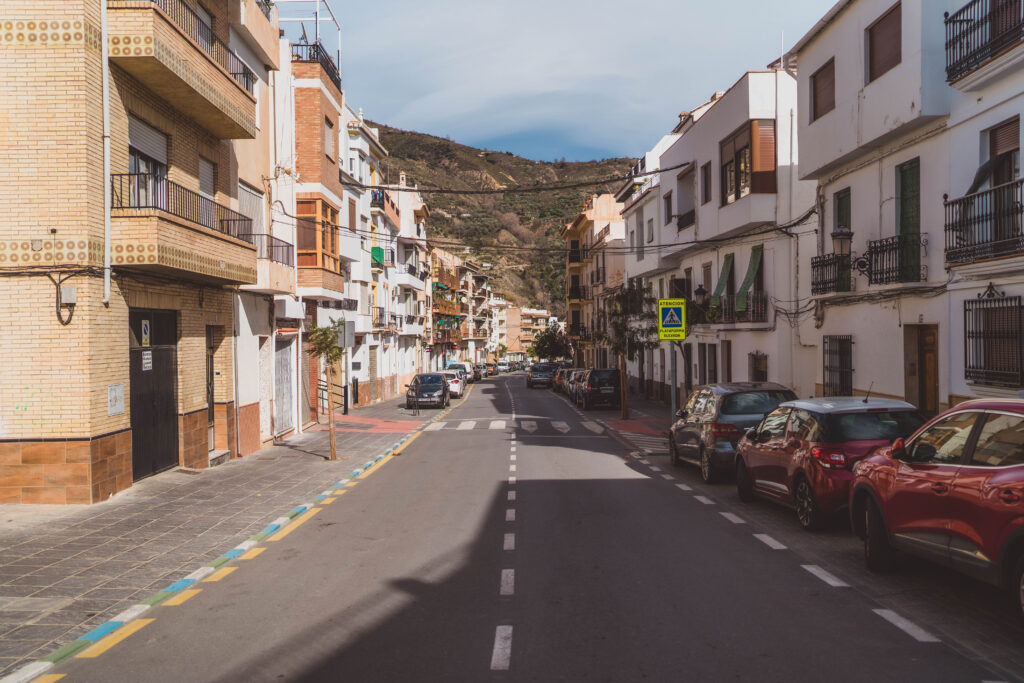 street in Lanjarón