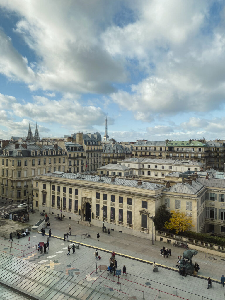 view from musee d'orsay paris