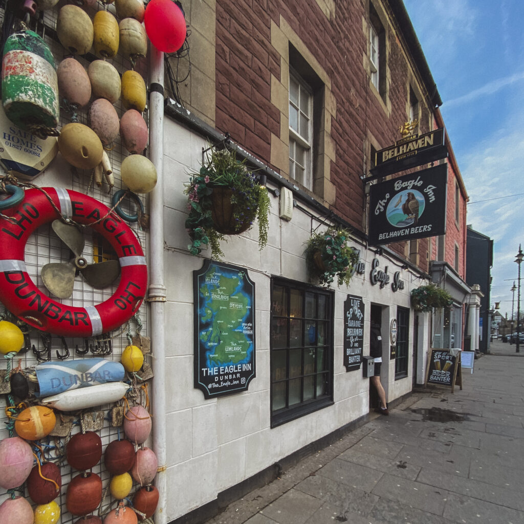 the eagle a pub in dunbar scotland
