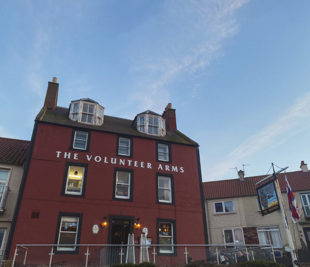 the volunteer arms a pub in dunbar, scotland 