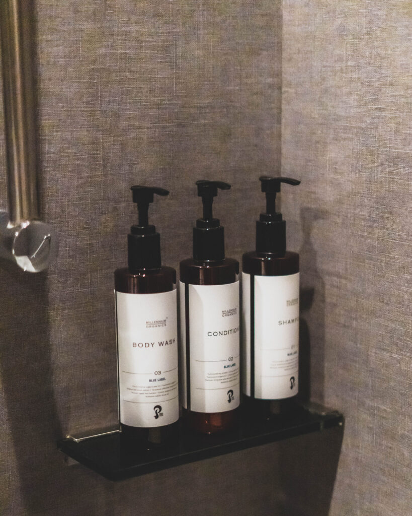 shiba park hotel bathroom products