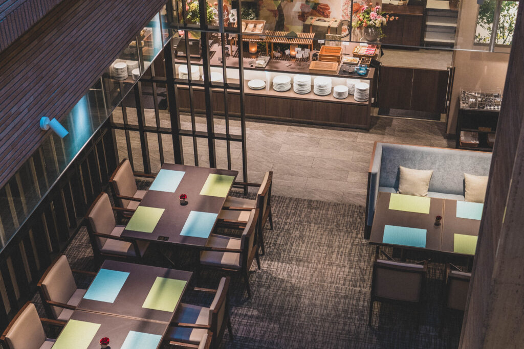 dining area shiba park hotel