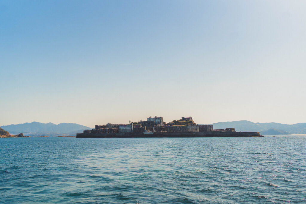 battleship island from the sea