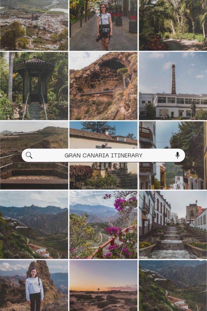 gran canaria itinerary/ how to spend 4 perfect days in gran canaria/ canary islands travel guide for spain europe