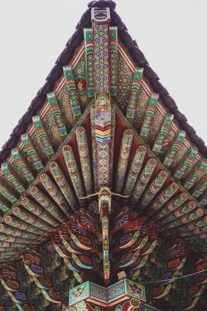 main roof at Haedong Yonggungsa