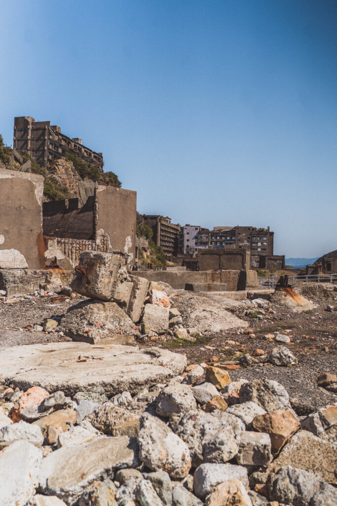rubble on battleship island