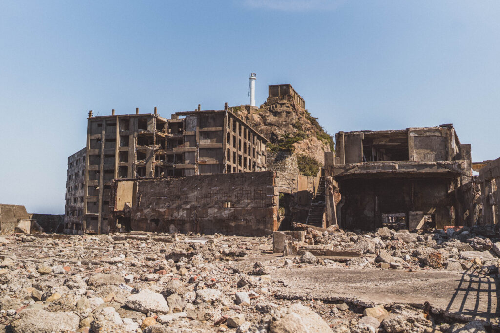 gunkanjima bay of nagasaki