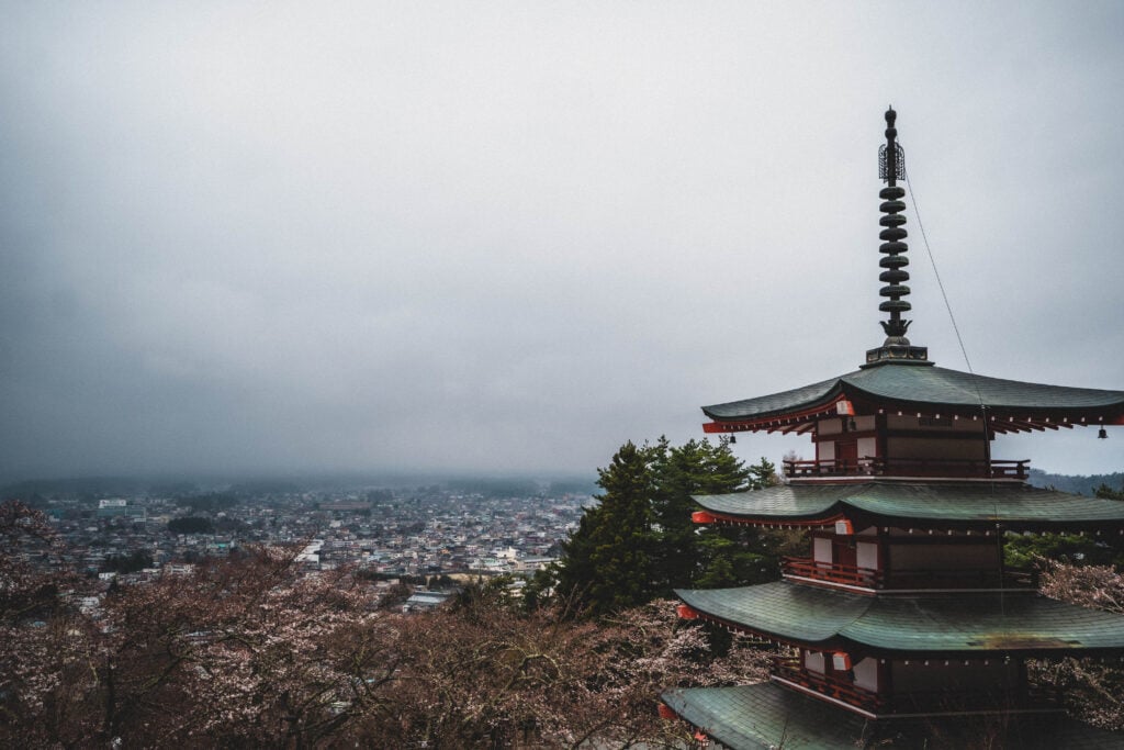 chureito pagoda