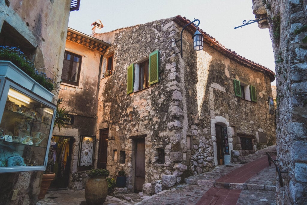 medieval street eze