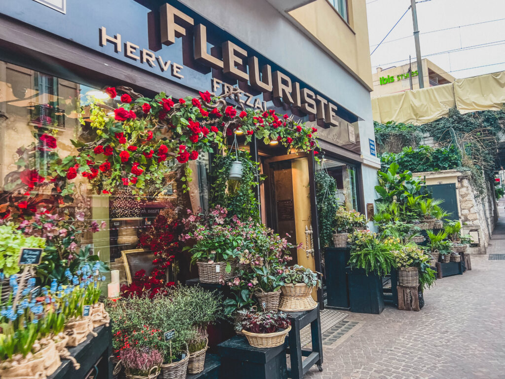 flower shop in beaulieu sur mer
