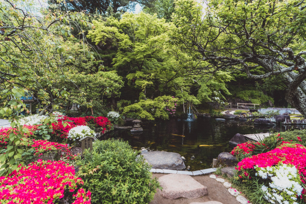 hasedera temple garden