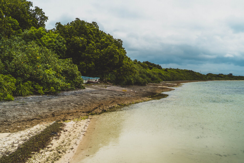 beach on taketomi