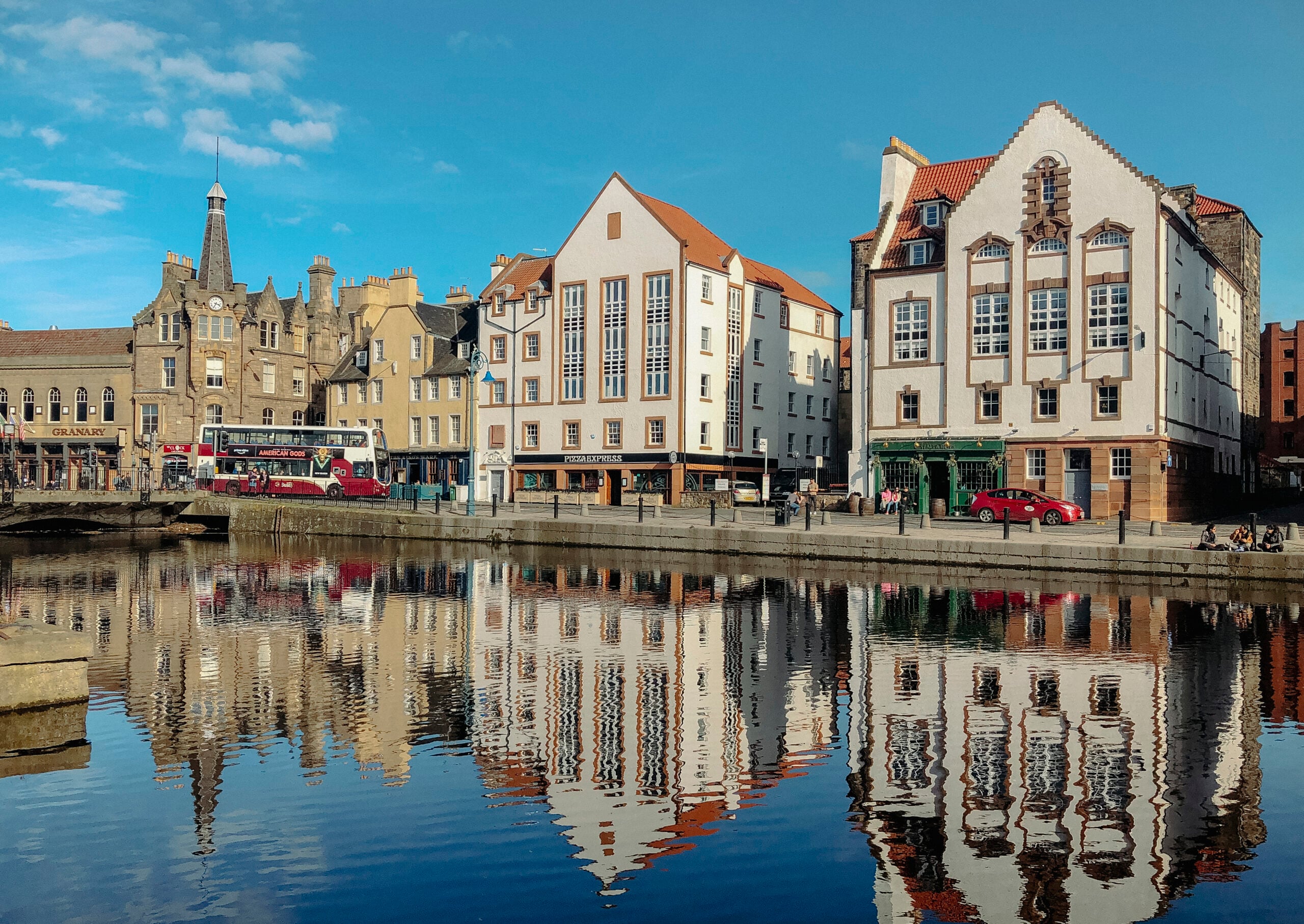 the shore area leith edinburgh