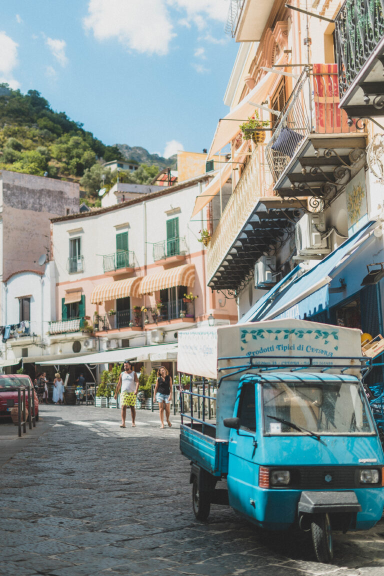 amalfi coast itinerary