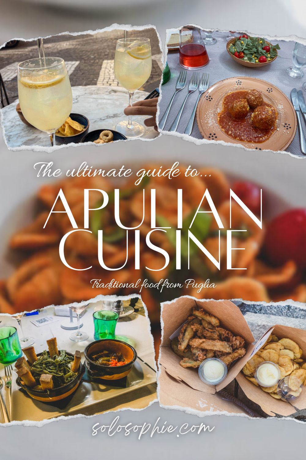 The Ultimate Guide to Traditional Food in Puglia | solosophie