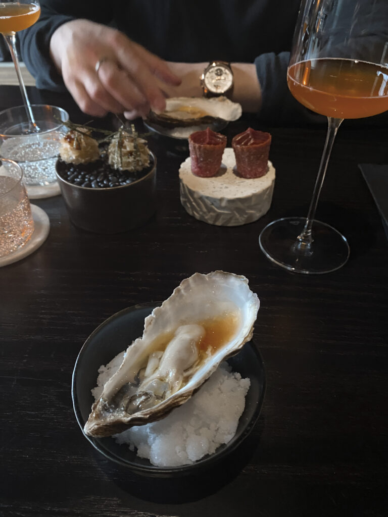 oyster fine dining edinburgh