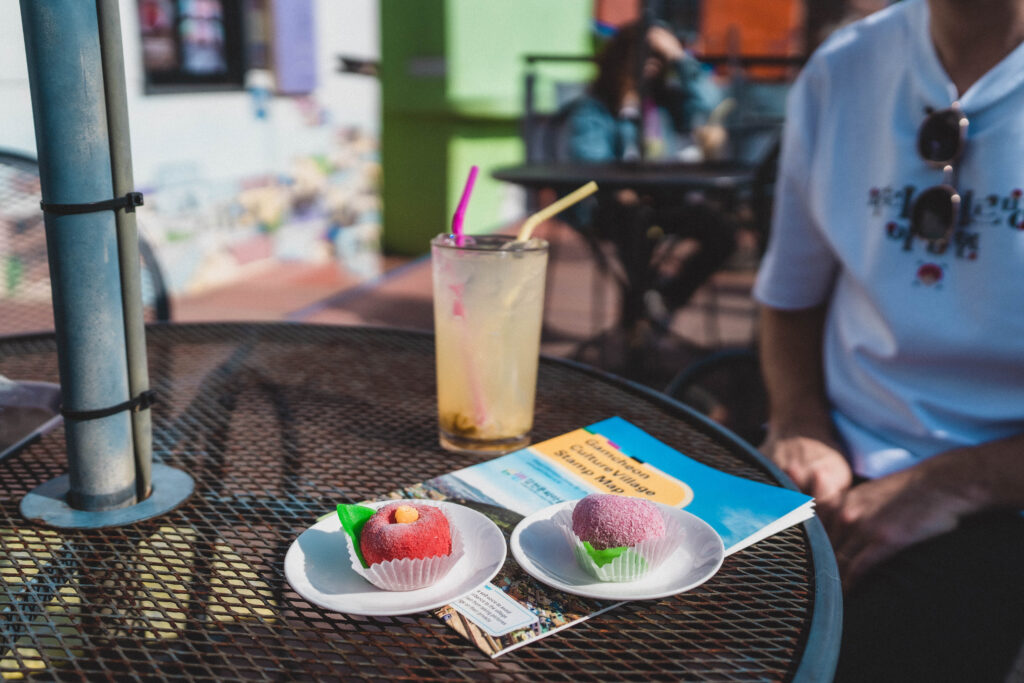 food at gamechon village