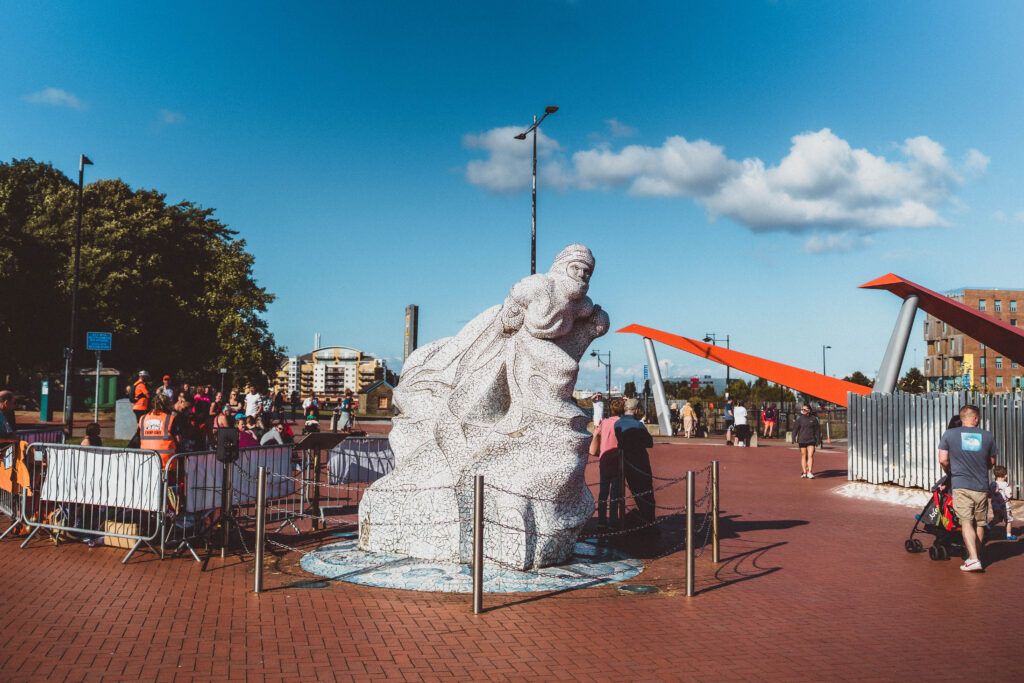 The Scott Antarctic Memorial Cardiff Bay