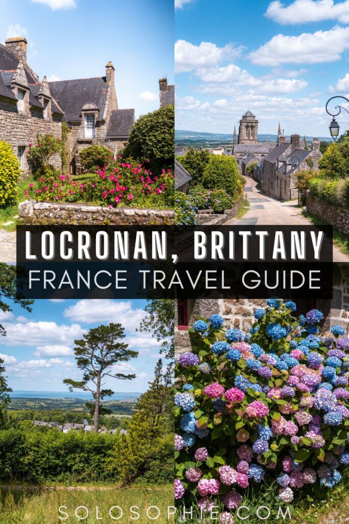 best of locronan/ the most beautiful village in brittany/ france travel guide