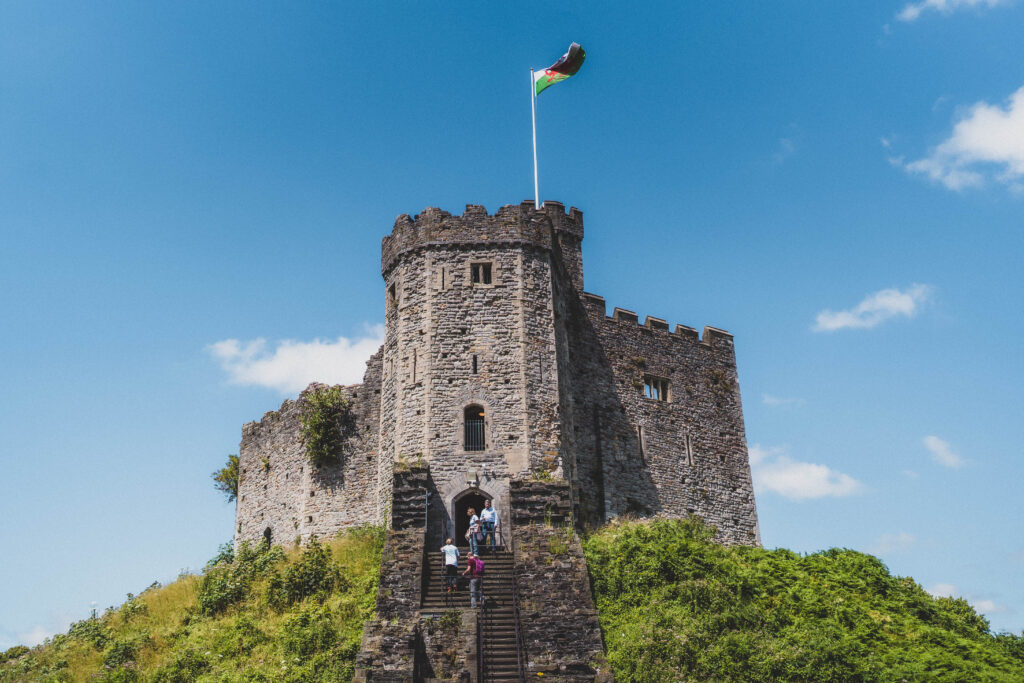 motte and bailey castle cardiff