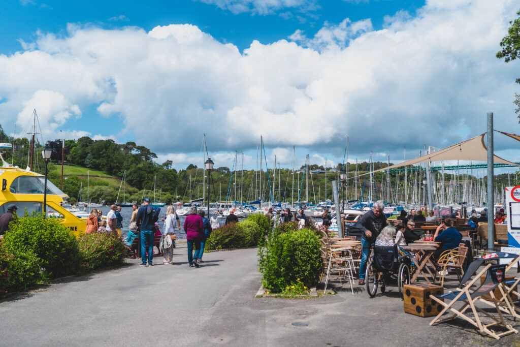 restaurants on the waterfront La Roche-Bernard