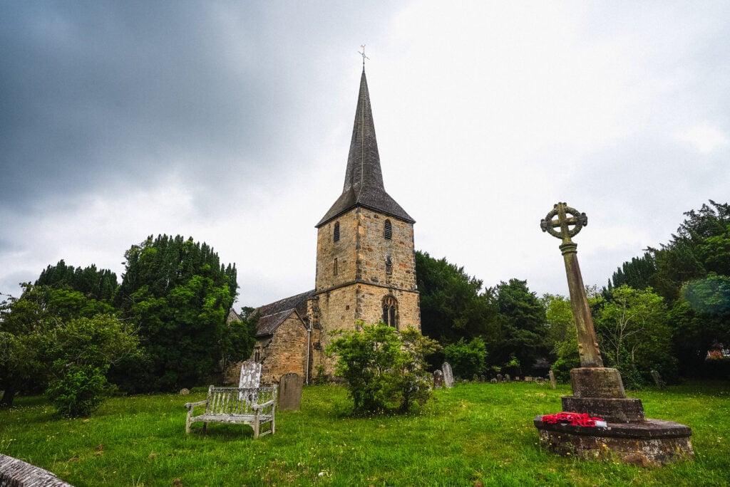 saint peter church hever village