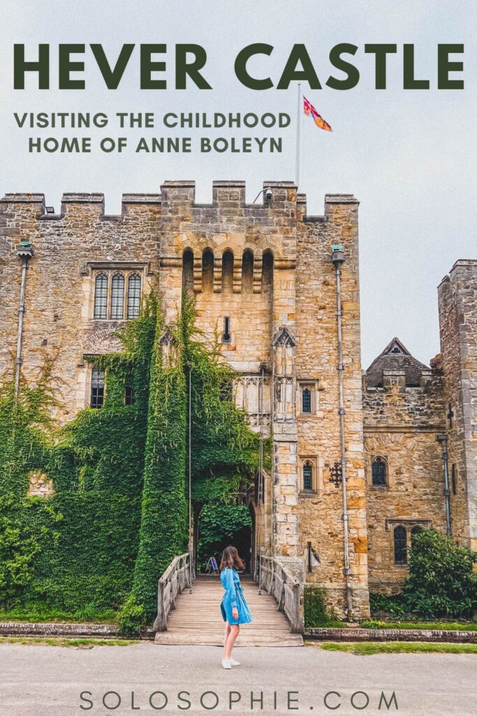 hever castle/ how to visit as a day trip from london england travel guide