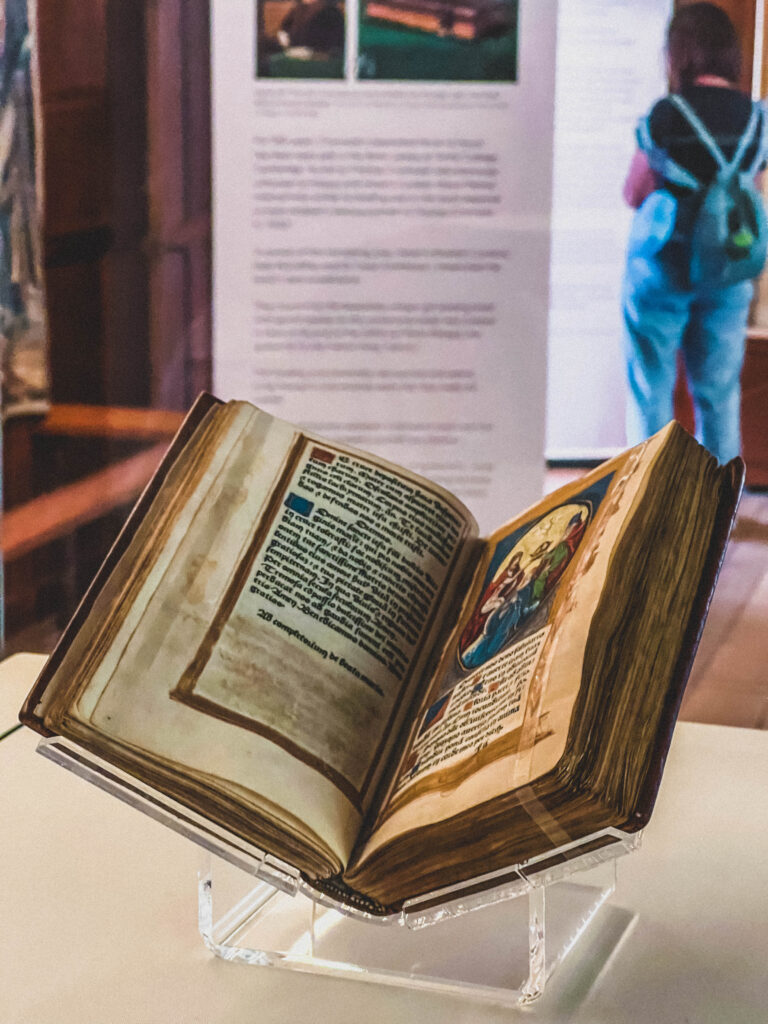 ancient book hever castle