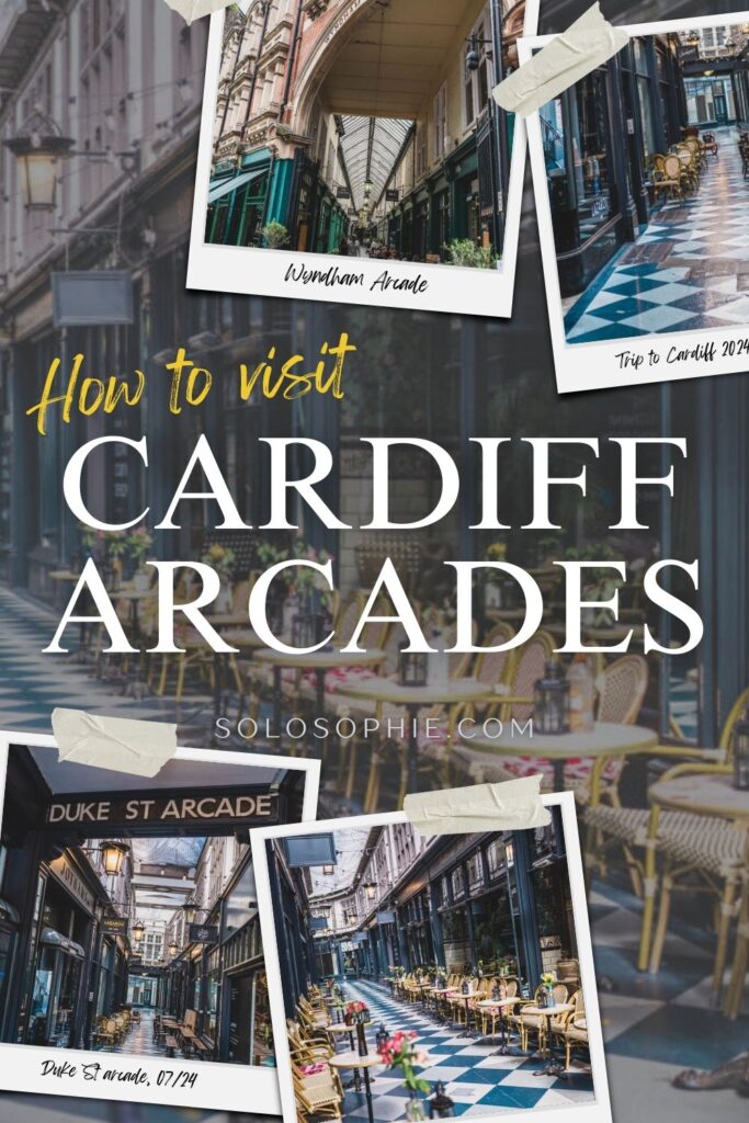 how to visit cardiff arcades