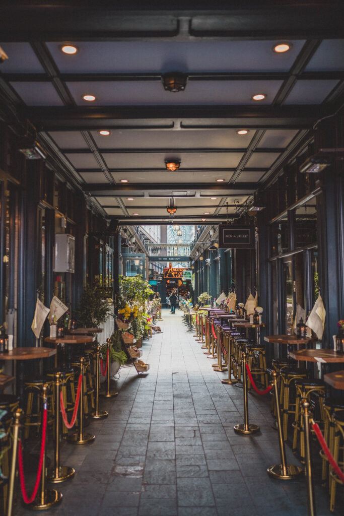 how to visit the cardiff arcades