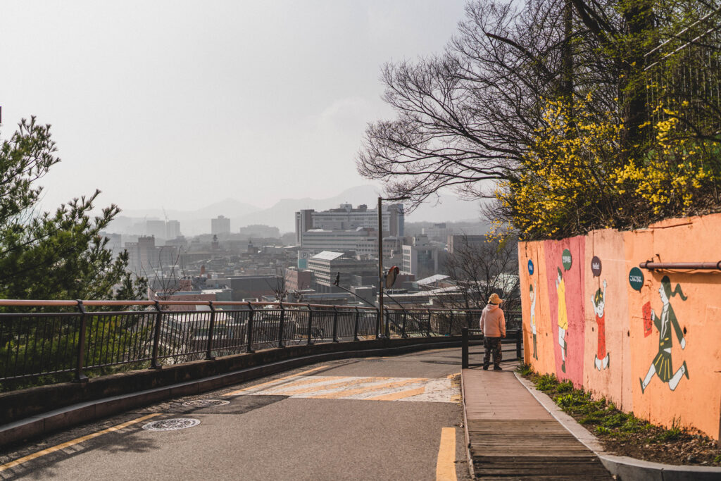ihwa mural village view