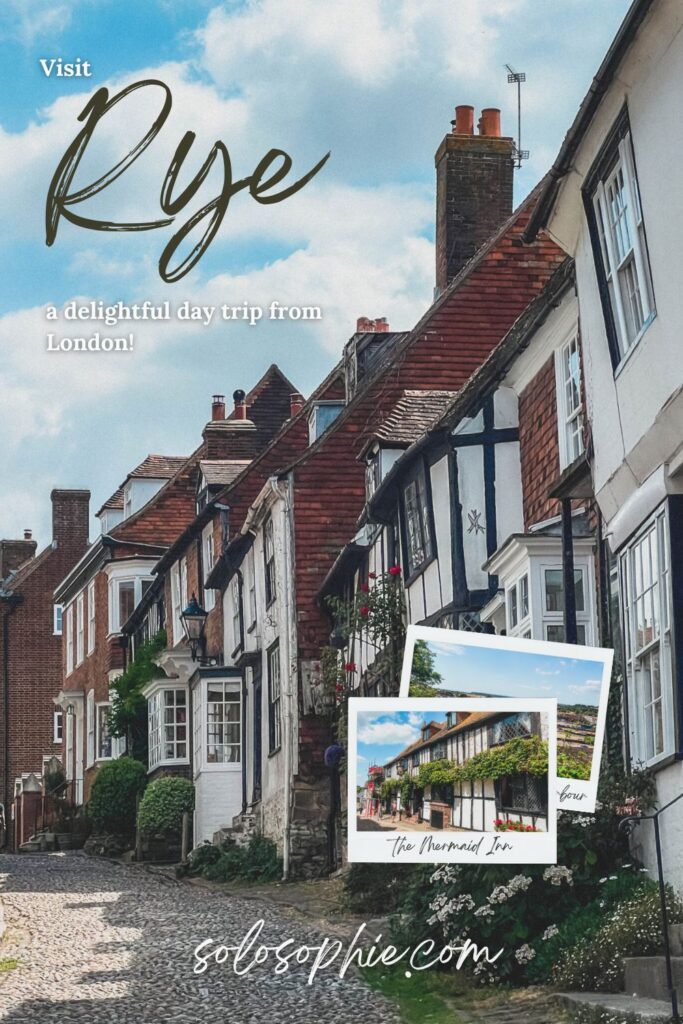 rye, a delightful day trip from london