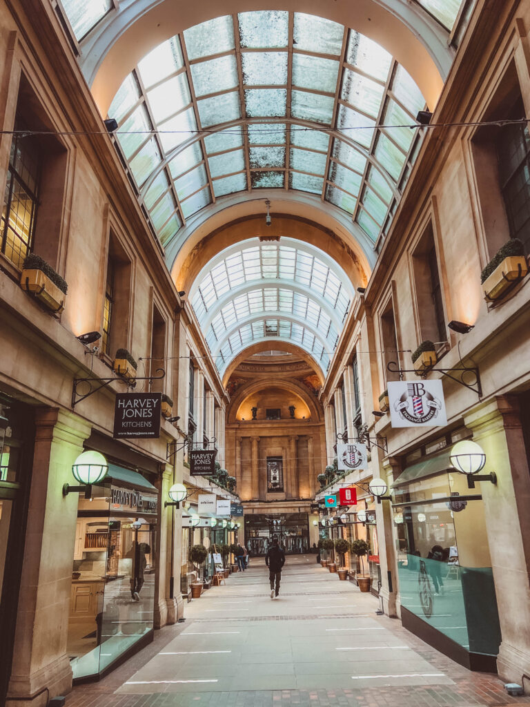 covered passage nottingham